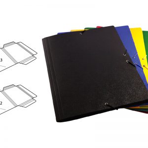 CARPETA A3 A2 CARTÓN COMPACTO GOFRADO COLOR 300x300