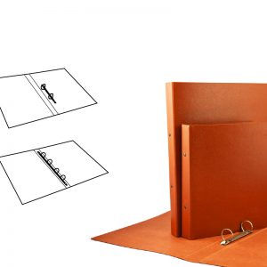 CARPETA ANILLAS CARTÓN COMPACTO GOFRADO CUERO No12 300x300