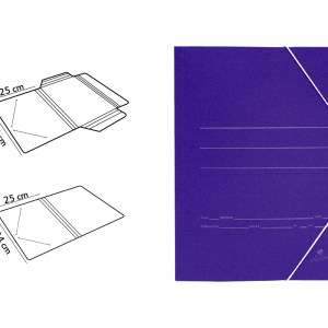 carpeta carton azul mate 500 gr 2 300x300